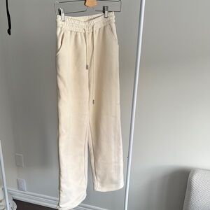 Cozy Cream Lounge Pants